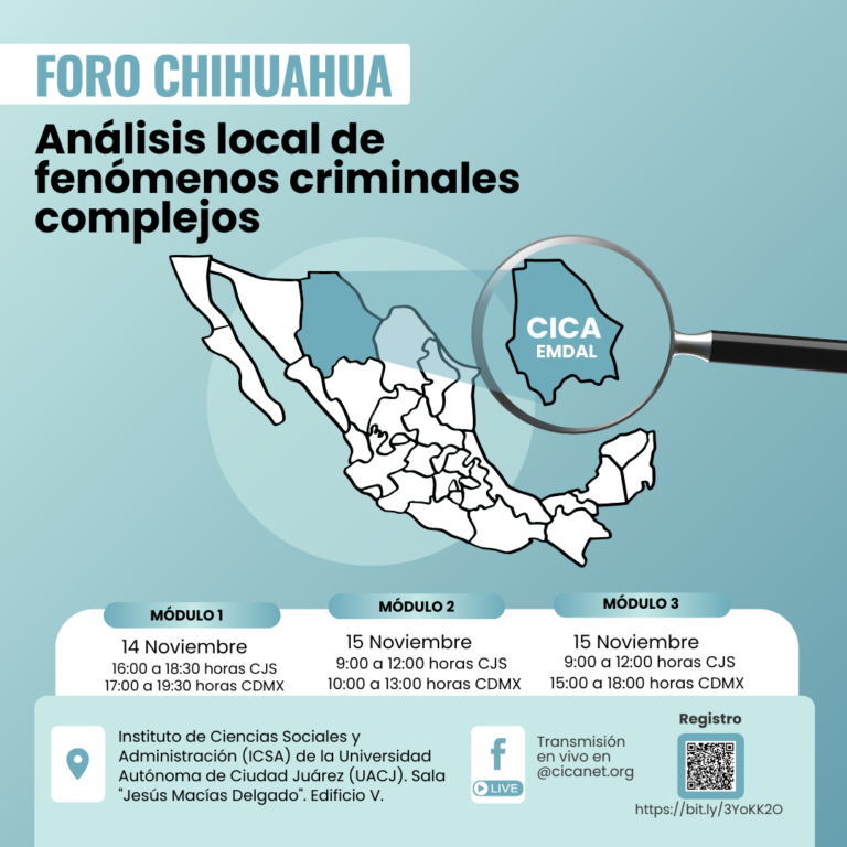 Foro Chihuahua: Análisis de Fenómenos Criminales Complejos